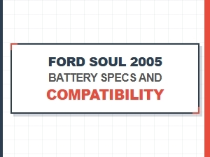 Ford Soul Battery Specs and Compatibility Guide