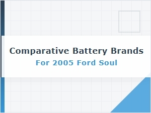 Comparative Battery Brands for Ford Soul