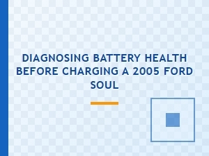 Proper Battery Health Diagnosis Before Charging
